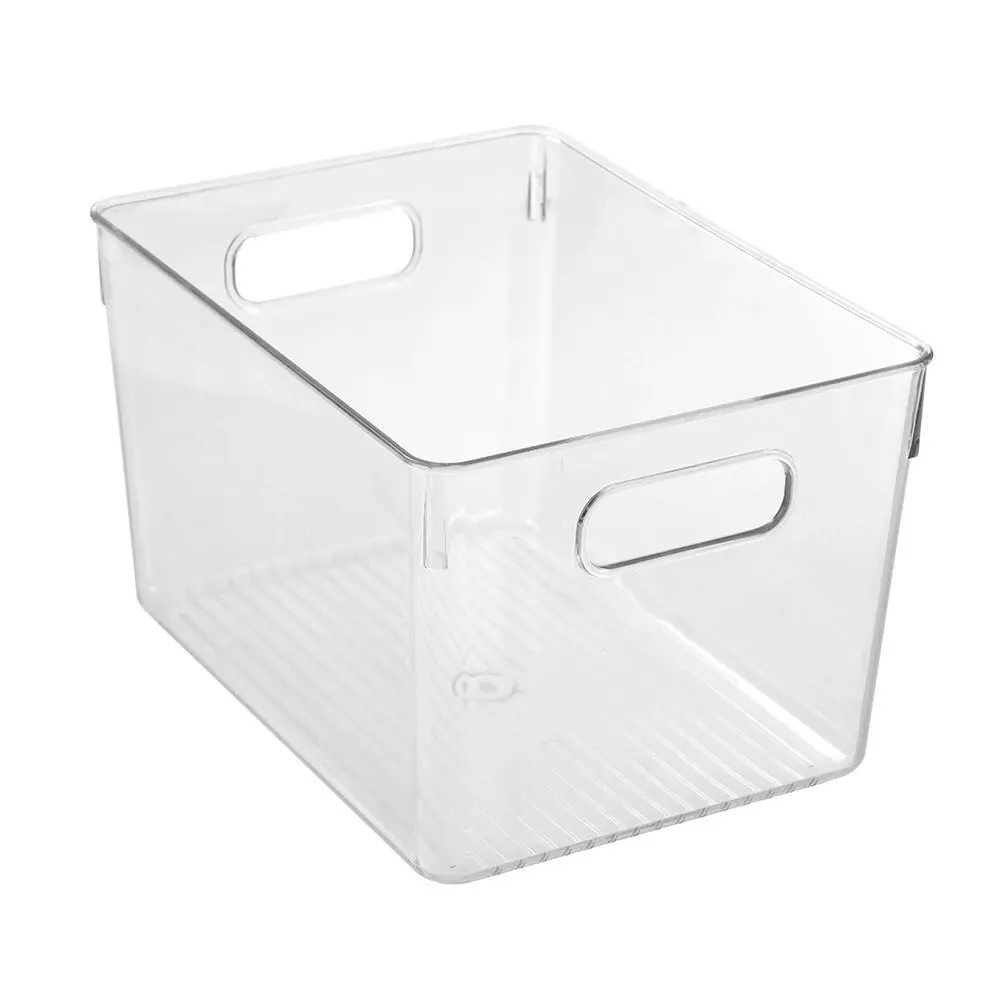 2x Boxsweden Crystal 15L/33x25cm Encore Container Home Storage Organiser Clear