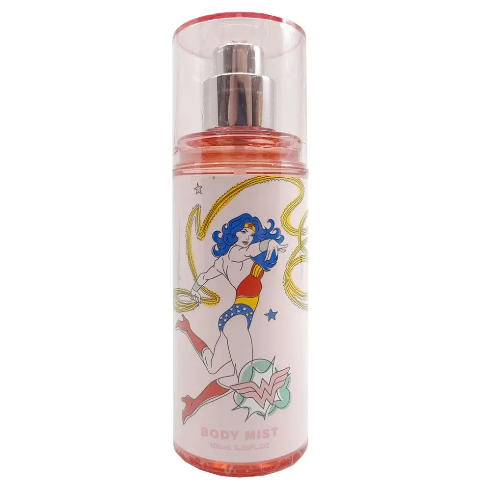 2PK Wonder Woman 100ml Body Mist Pleasant Fragrance Spray Bottle Perfume Kids 6+