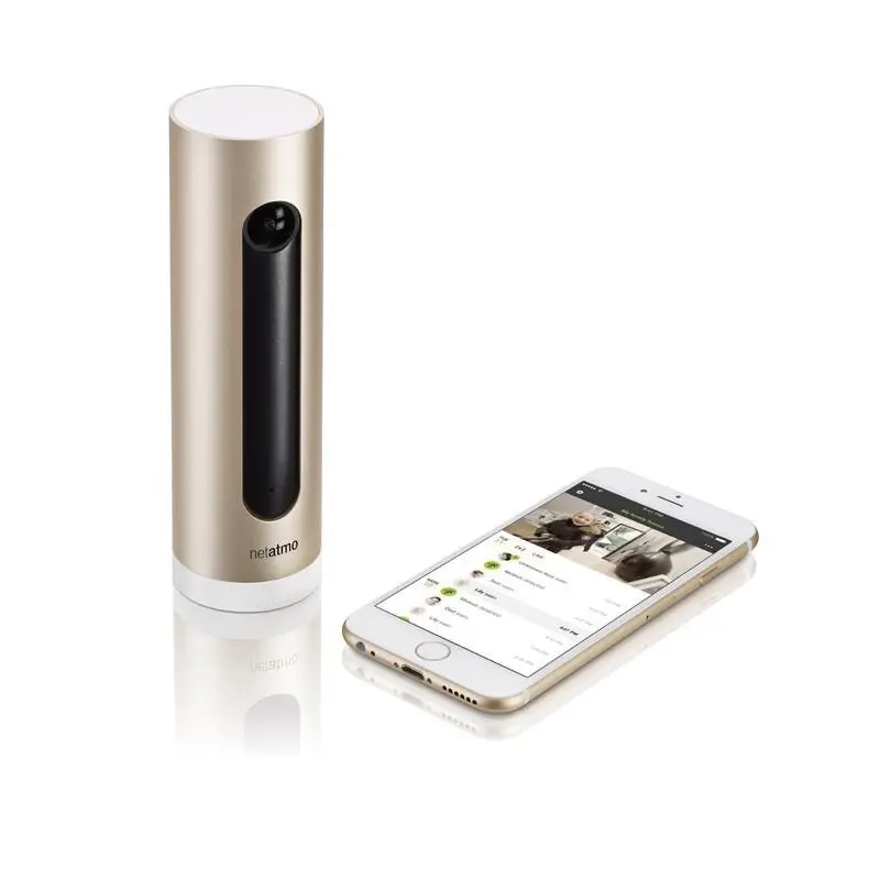 Netatmo FHD 1080P Smart Indoor Security Camera w/Night Vision/Face Recognition