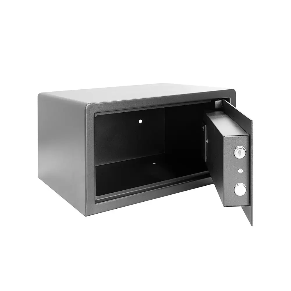 Defence Hotel Digital Code Security Safe w/Removable Shelf 229x405x335mm - Black