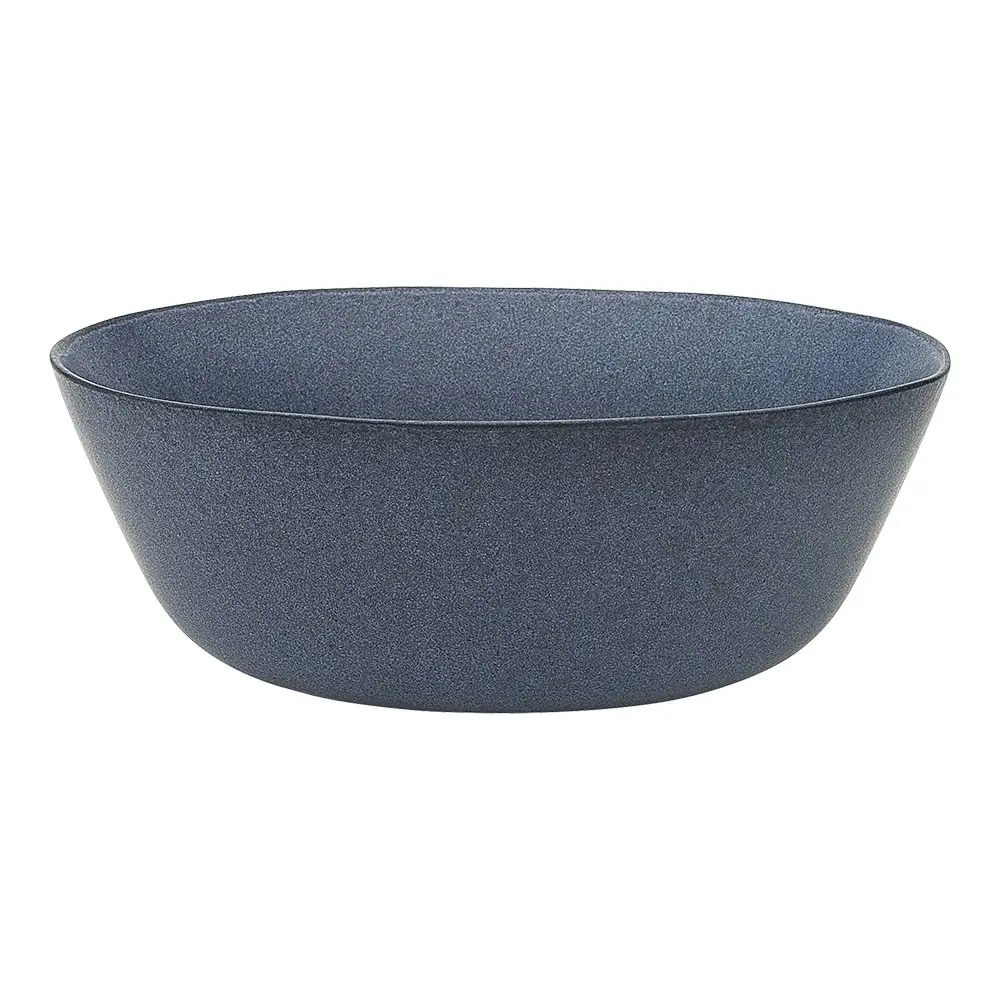 6x Ecology 17x6cm Malta Bowl Stoneware Food/Desert/Soup Serving Bowl/Dish Denim