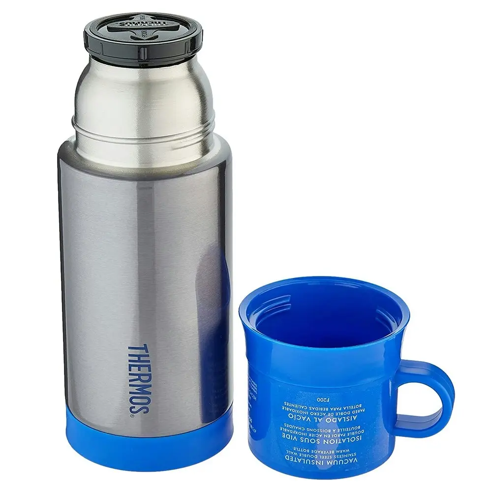 Thermos 355ml Funtainer Vacuum Insulated Warm Beveridge Drink Bottle Smoke SS