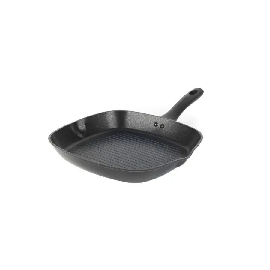 Salter Geo Hex Sqaure 28cm Non-Stick Flat Griddle Cooking Pan All Hob Cookware