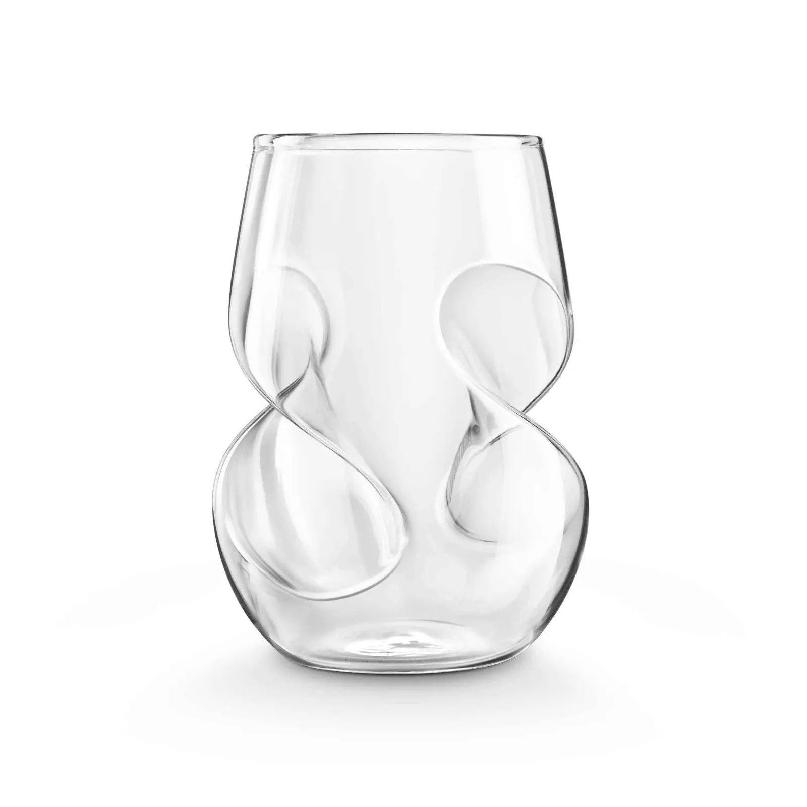 4pc Final Touch 266ml Hand Crafted Conundrum White Wine Stemless Glass Drinkware