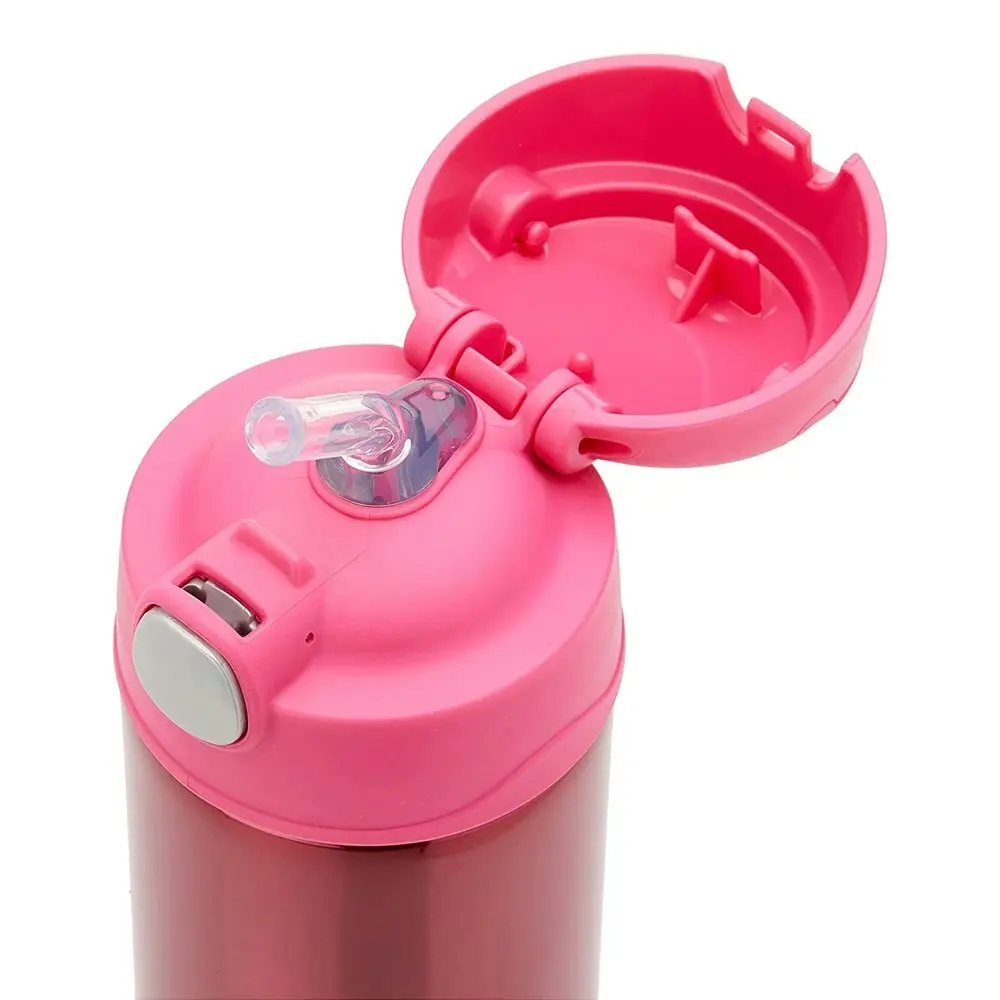 Thermos 355ml Funtainer Vacuum Insulated Drink Bottle Pink Stainless Steel