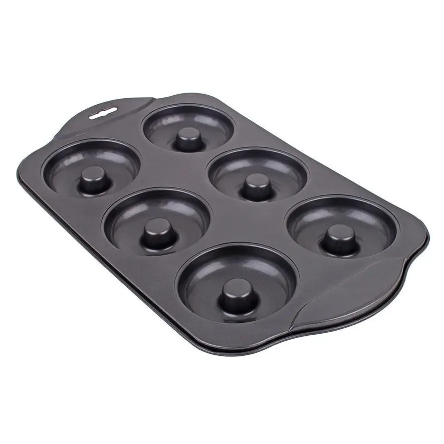 Daily Bake Non Stick 6 Cup Doughnut Pan Dough Nut Baking Mould Mold Tray Pan