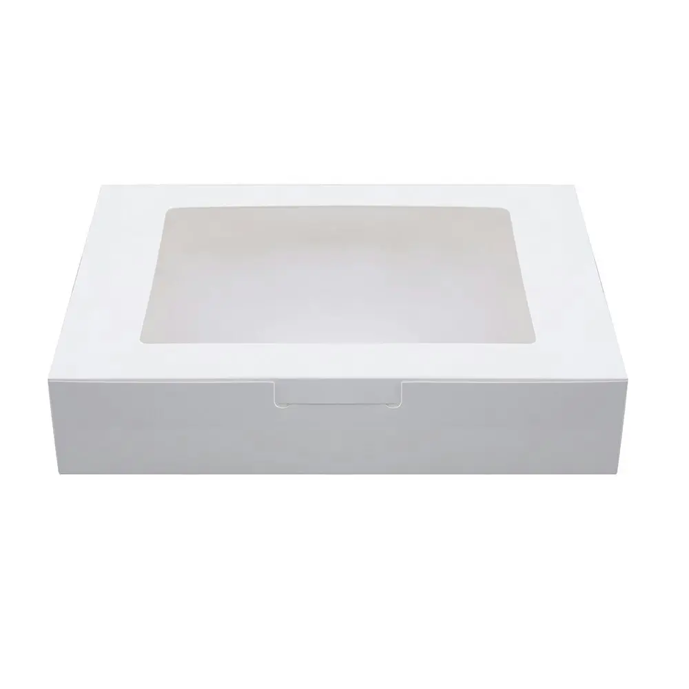 8x 3PK Lemon & Lime Sweeties 6-Donuts Box 30x20cm Storage Container w/ Lid White