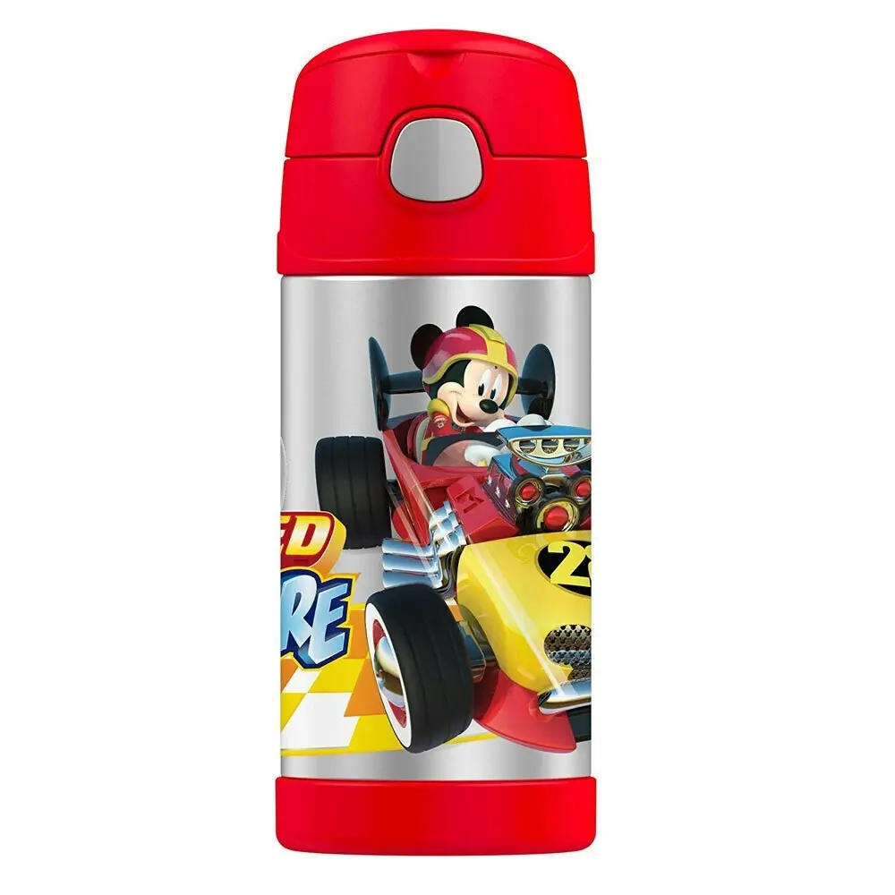 2x Thermos 355ml Funtainer Vacuum Insulated Drink Bottle Mickey Stainless Steel