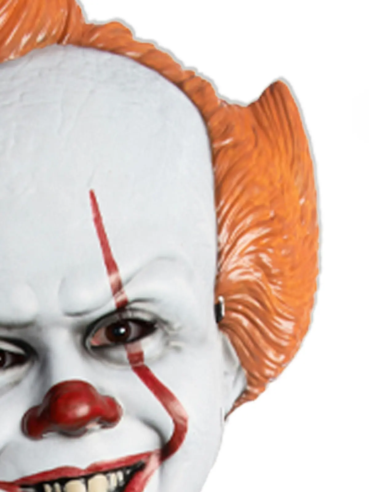 Stephen King It Pennywise Horror/Scary Clown Vacuform Mask Halloween Men Costume