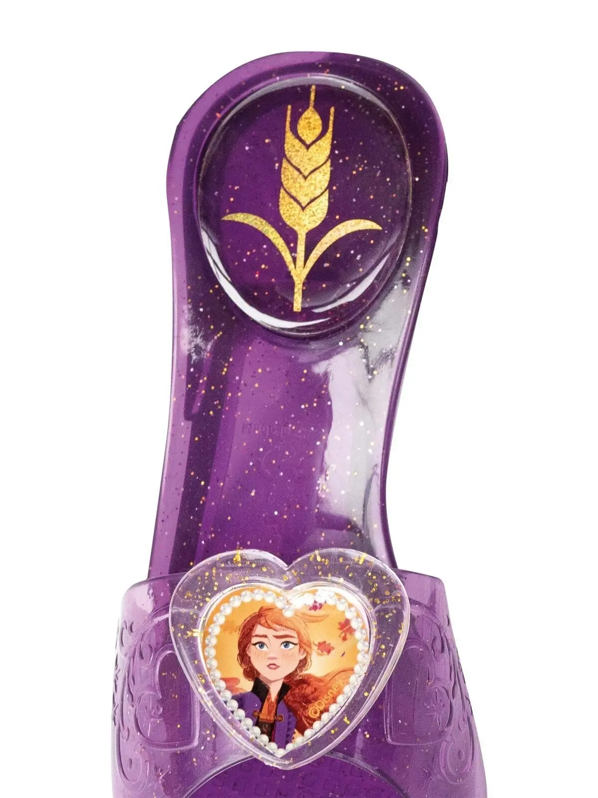 Disney Anna Frozen 2 Jelly Shoes Kids/Child Dress Up Accessory Purple One Size