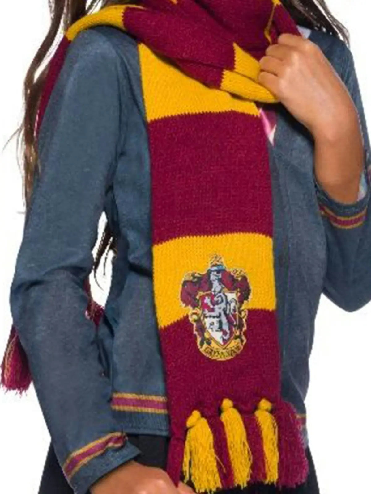 Harry Potter Gryffindor Deluxe Scarf Adult/Unisex One Size Halloween Costume