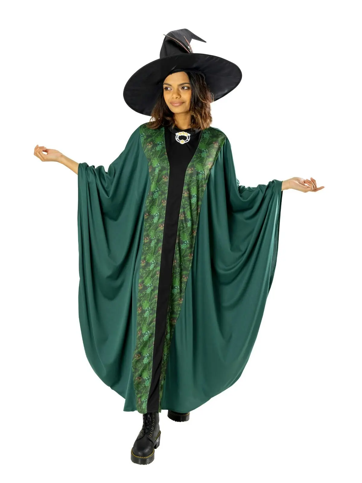 Harry Potter Hogwarts Professor Mcgonagall Adult Women Robe One Size w/Hat