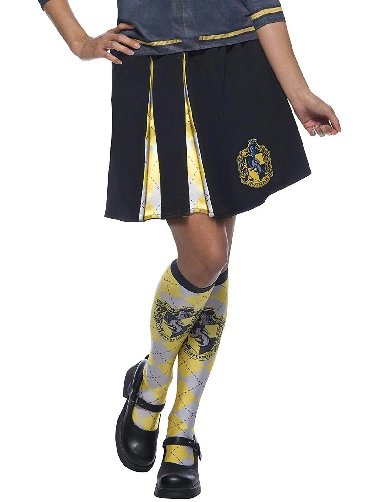 Harry Potter Hufflepuff Book Week One Size Women's Dress Up Costume Skirt