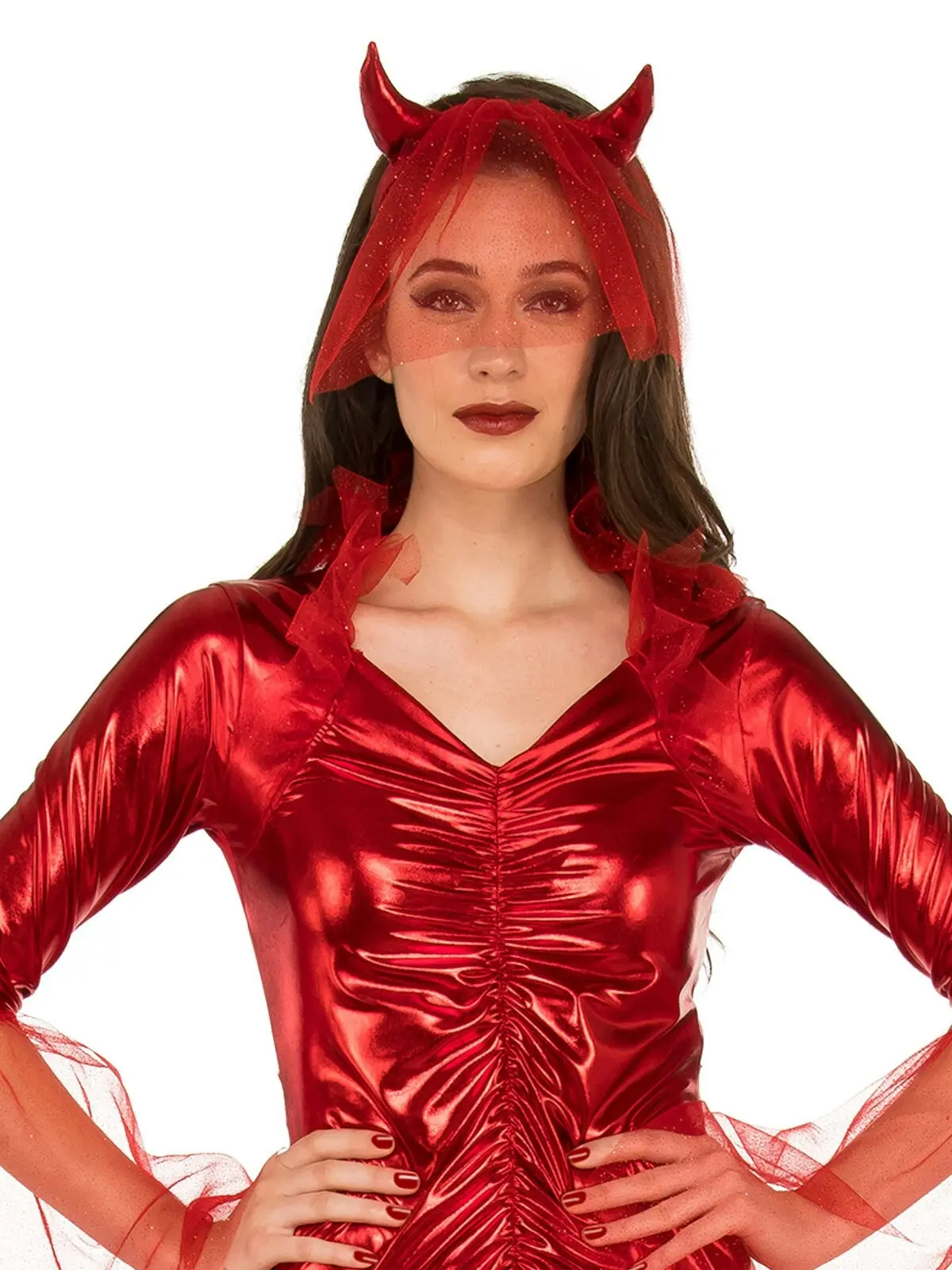 Rubies Red Devil Bride Demon/Evil Scary Women Dress Up Costume Size Standard