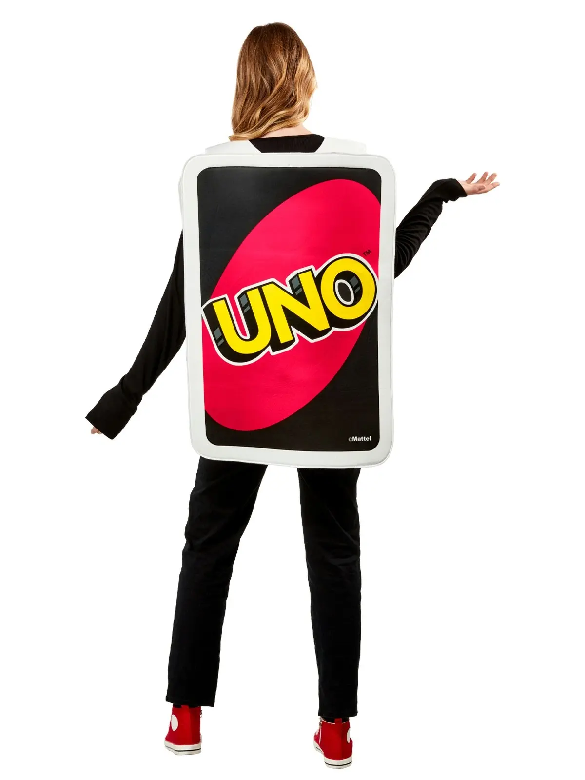 Rubies 80's Game Uno Wild Card Adult Tabard Unisex Dress Up Costume One Size