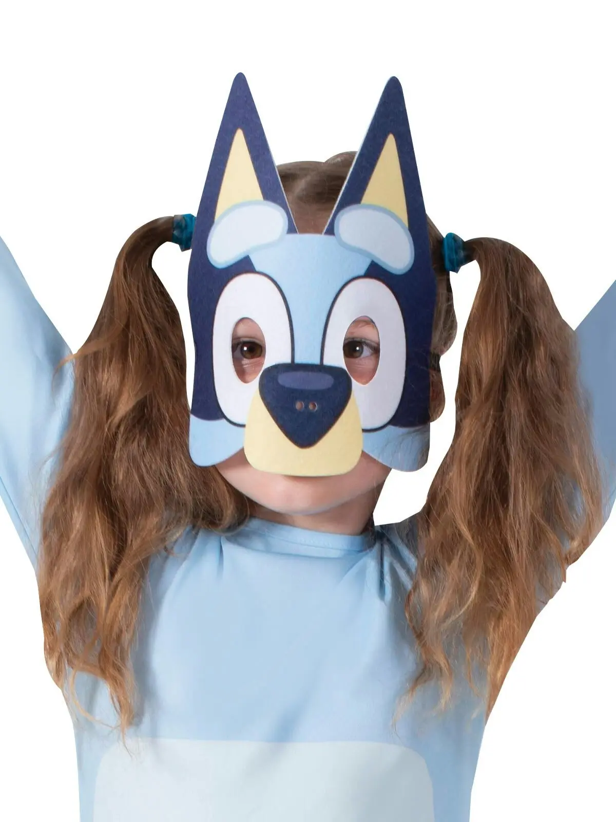 Disney Bluey Classic Dress Up Dog Halloween Costume Kids/Child Jumpsuit Size 6-8