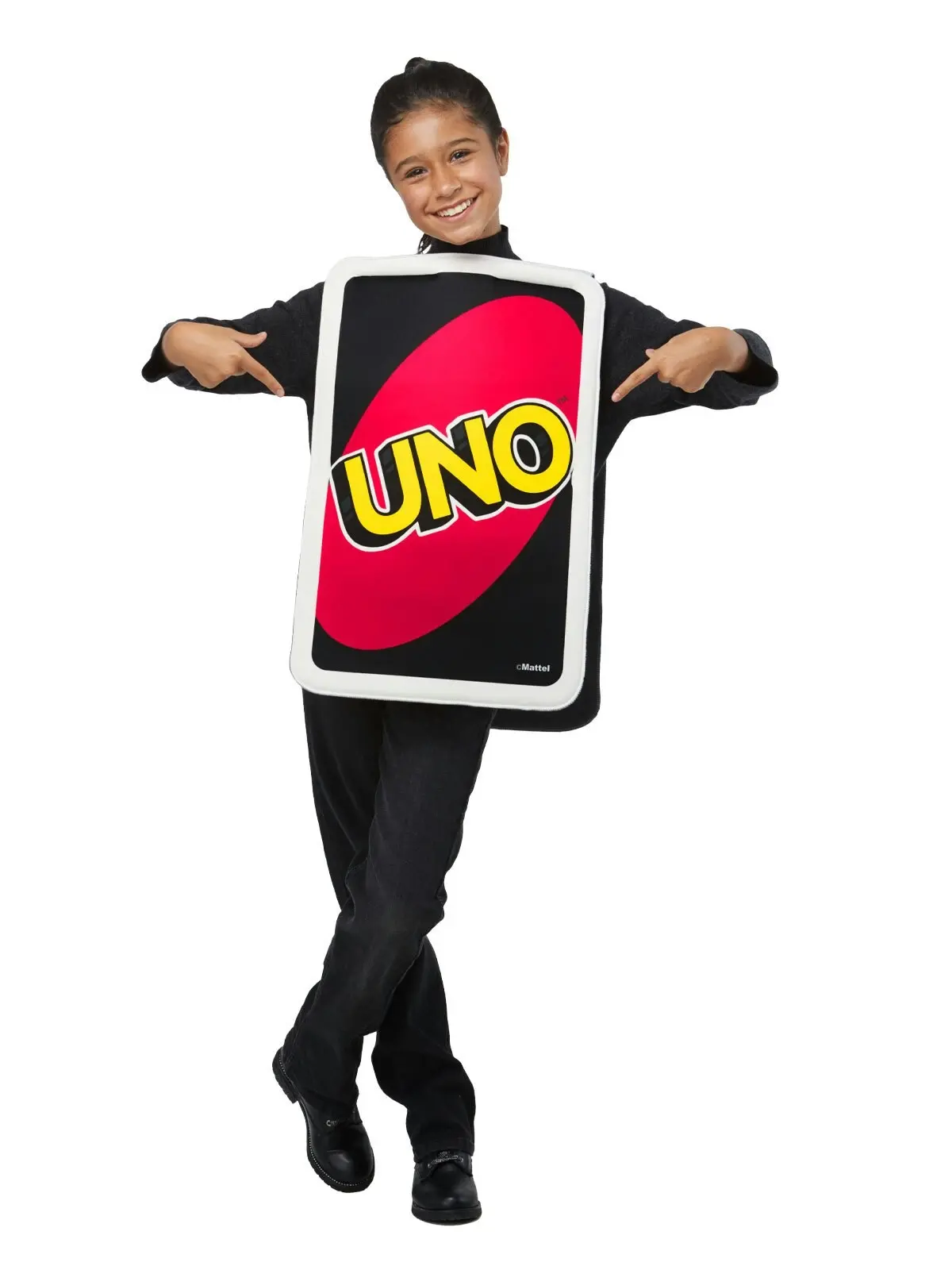 Rubies Uno Draw Four Card Child Tabard Dress Up Kids Halloween Costume One Size