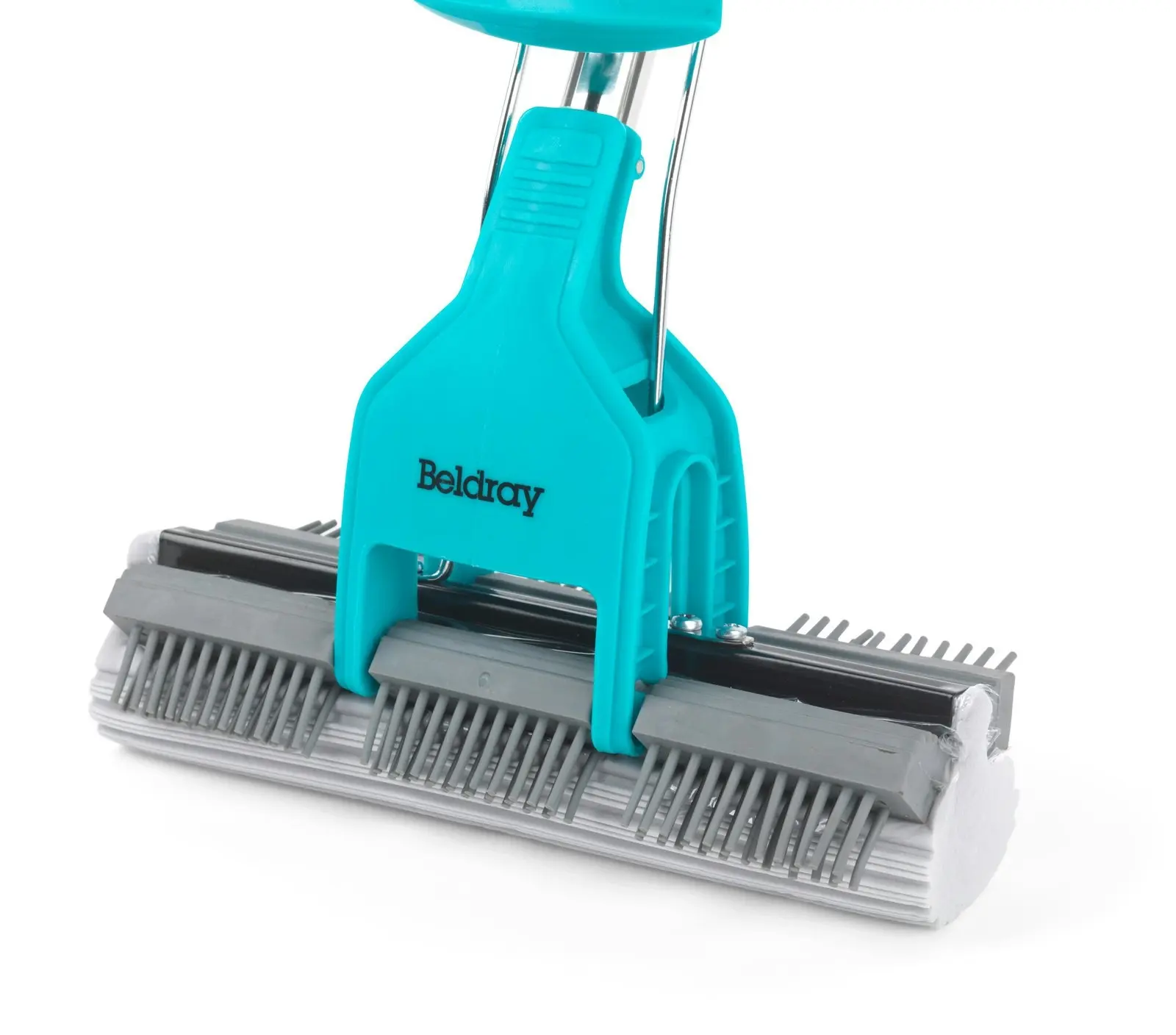 Beldray Pet Plus Slimline Cleaning PVA Mop w/Brush Telescopic Handle 90-120cm