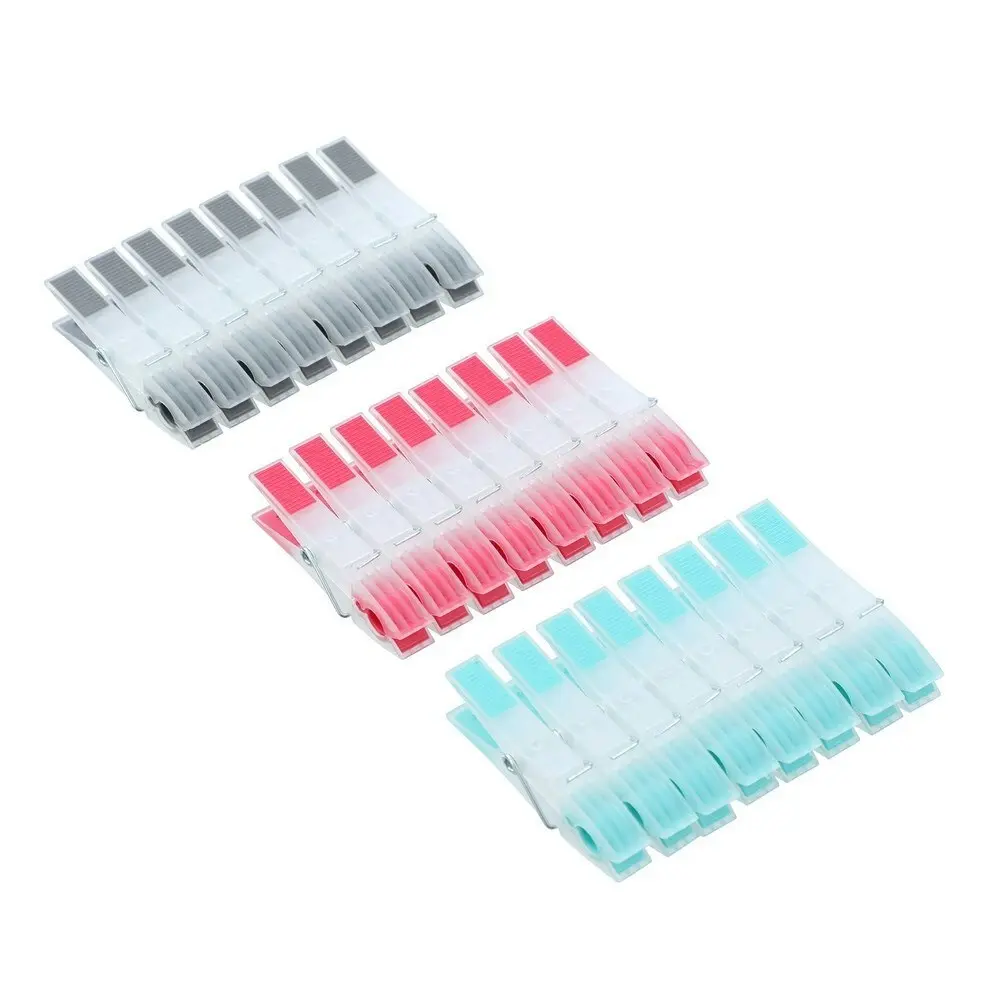 6x 24PK Boxsweden Hangit Soft Touch Clothes Pegs Rectangle Clip Undergarment Pin