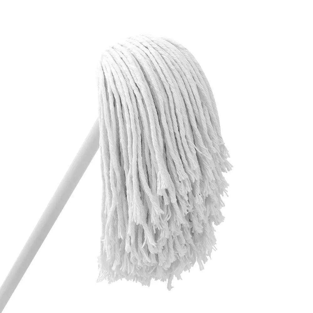 6x Boxsweden Easy Clean 400g Cotton Mop Head Refill Hard Surface Cleaner White