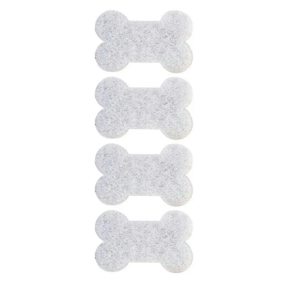 12pc Vigar Pets Club 11cm Bone Scrubber Sponge Set WHT/Grey For Dog Bowl