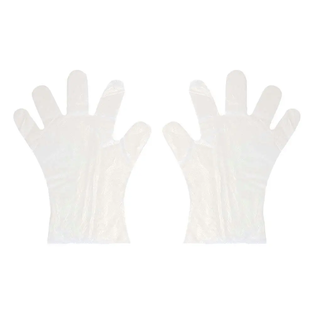 2x 100pc Eco Basics Compostable/Disposable Food Handling/Preparation Gloves L