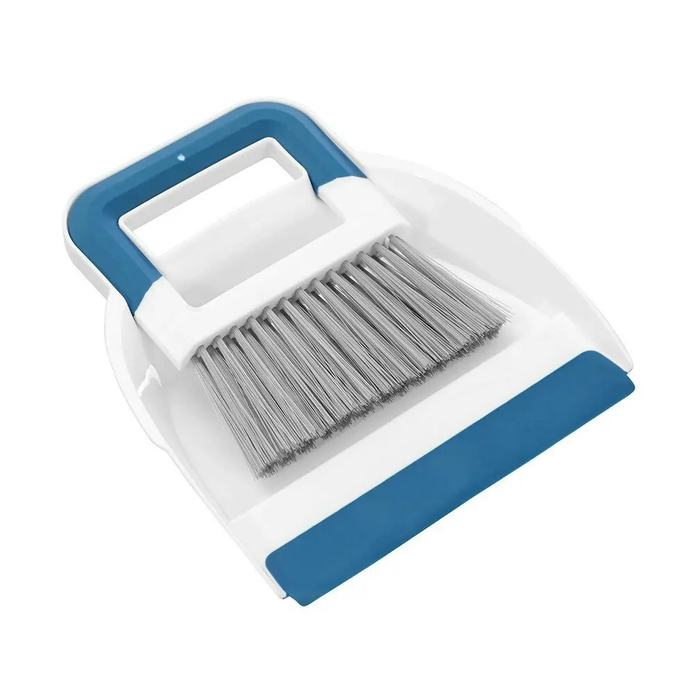 3x Boxsweden 21.5cm Mini Dustpan/Brush Home Floor/Desk Surface Cleaner Set