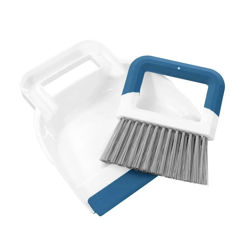 3x Boxsweden 21.5cm Mini Dustpan/Brush Home Floor/Desk Surface Cleaner Set