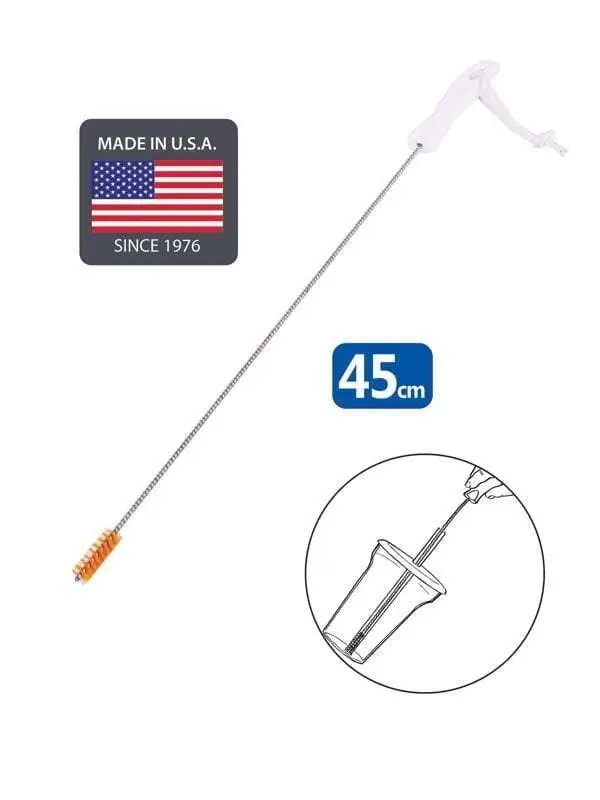 White Magic 45cm Washing/Cleaning Brush Cleaner For Super Long Drinking Straw