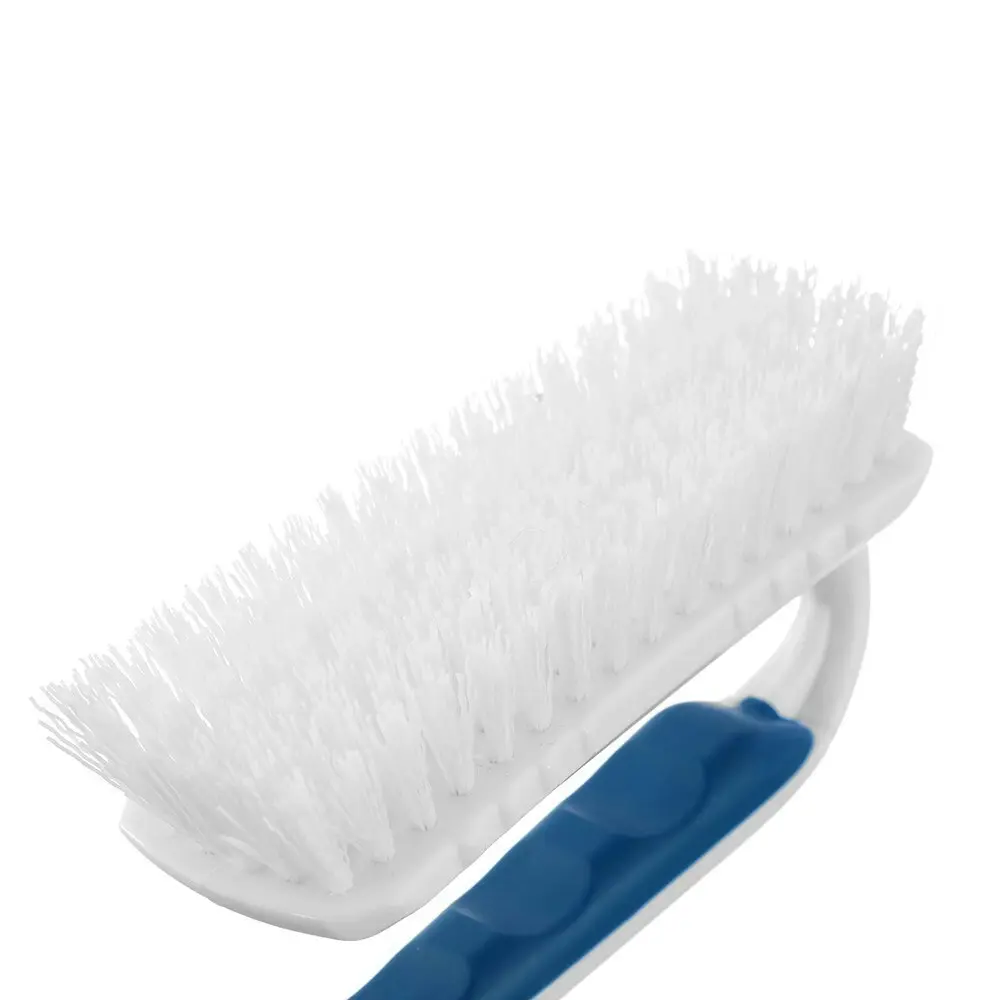 6x Boxsweden Clean Scrubbing Brush Comfort Grip Handle Floor Surface Cleaner WHT