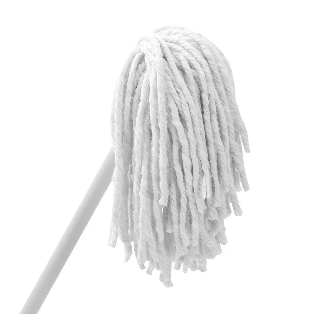 6x Boxsweden Easy Clean 200g Cotton Mop Head Refill Hard Surface Cleaner White