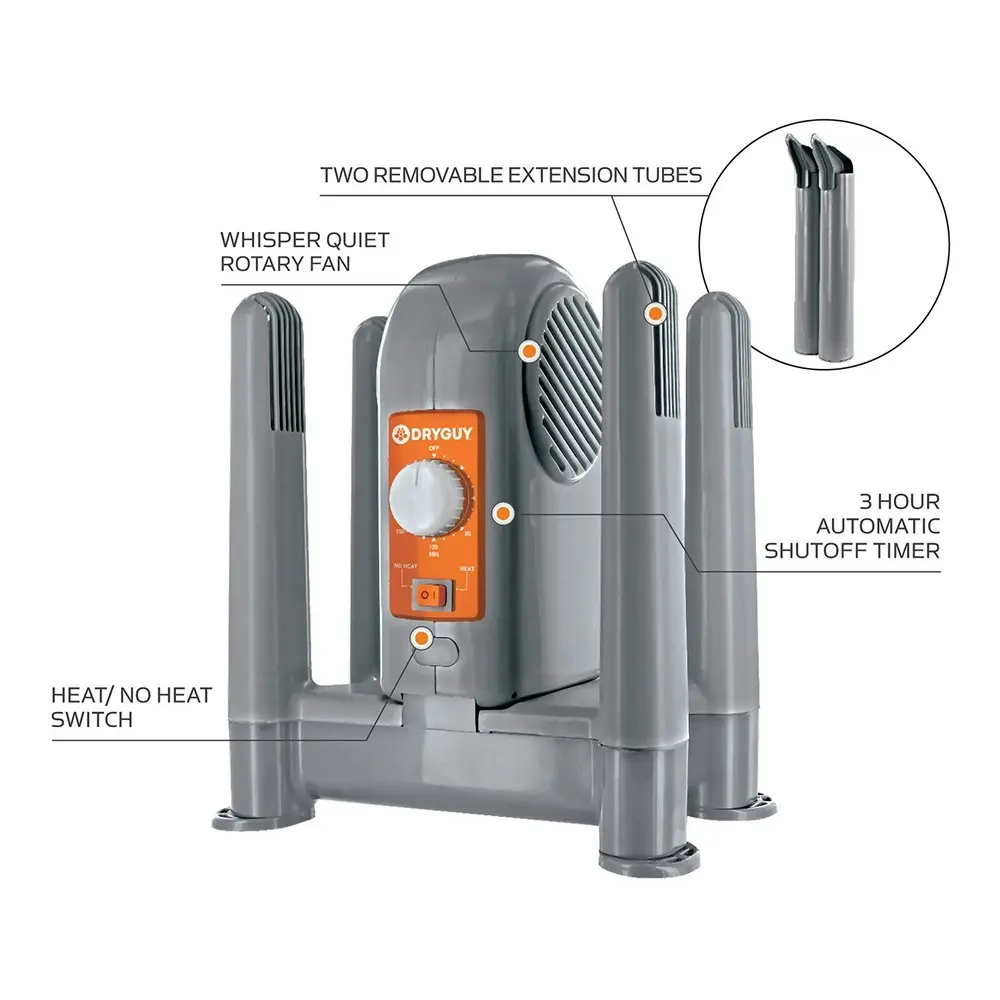 Dryguy Force Dry DX Forced Air Boots/Shoes/Gloves/Helmet/Garment Dryer 1-2hrs