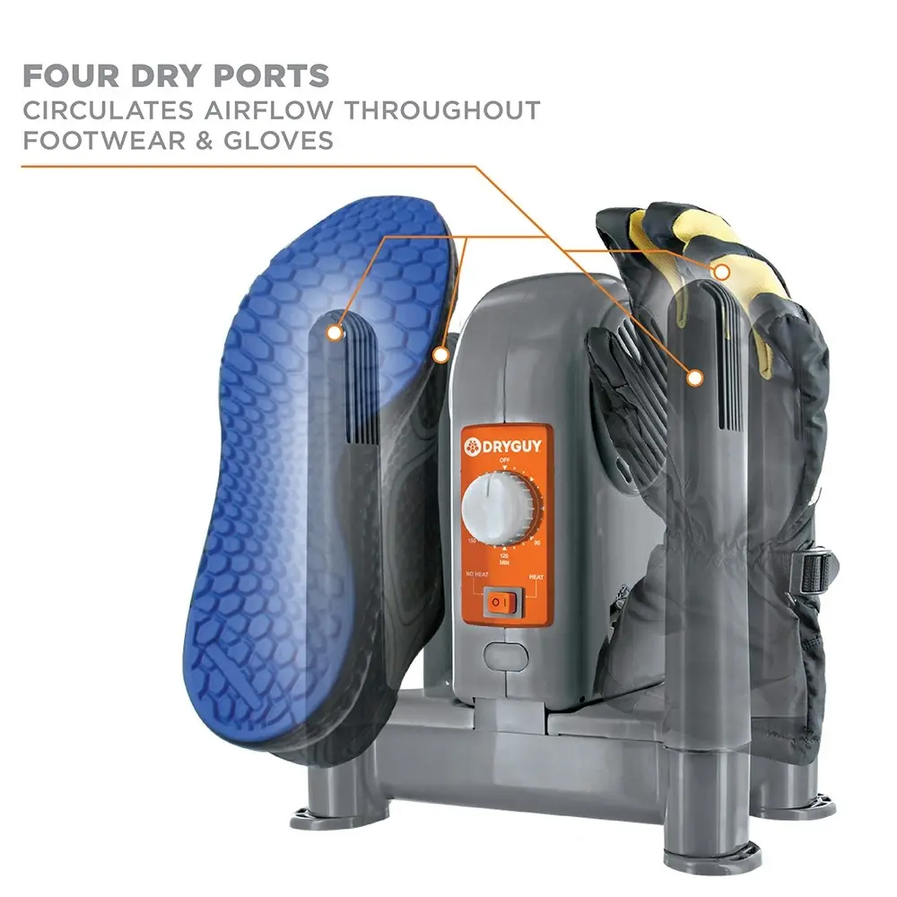 Dryguy Force Dry DX Forced Air Boots/Shoes/Gloves/Helmet/Garment Dryer 1-2hrs