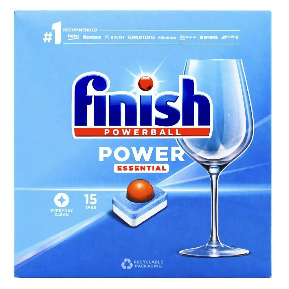 Finish 240 x Powerball Power Essential Dishwashing Tablets (16 x 15 Pack)