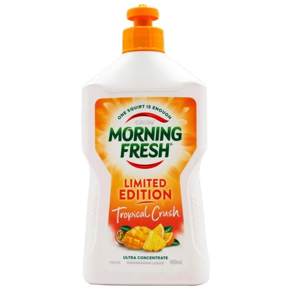 3x Morning Fresh 400ml Dishwashing Liquid Tropical Crush Kitchen/Food/Dishes