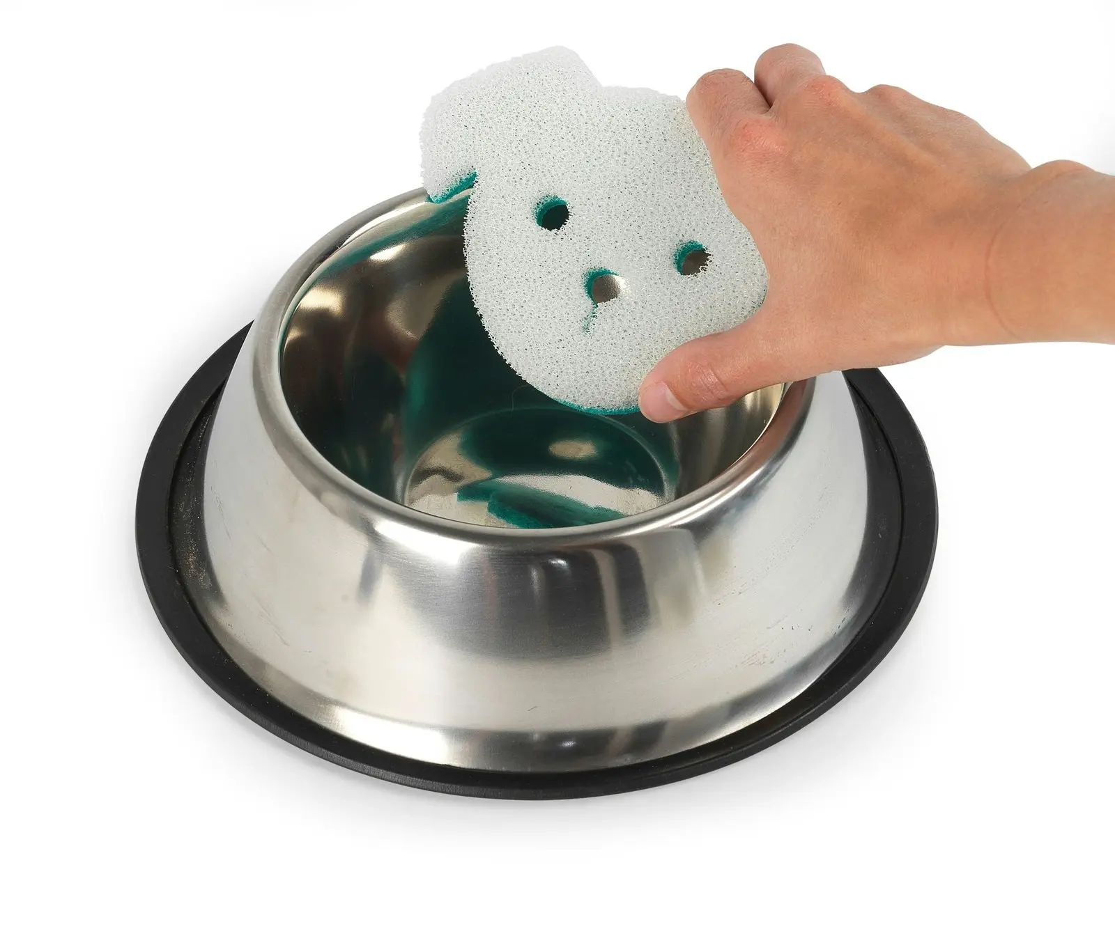 2pc Beldray Pet Plus Pet/Cat/Dog Cleaning/Scrubbing Sponge For Food Bowl Durable