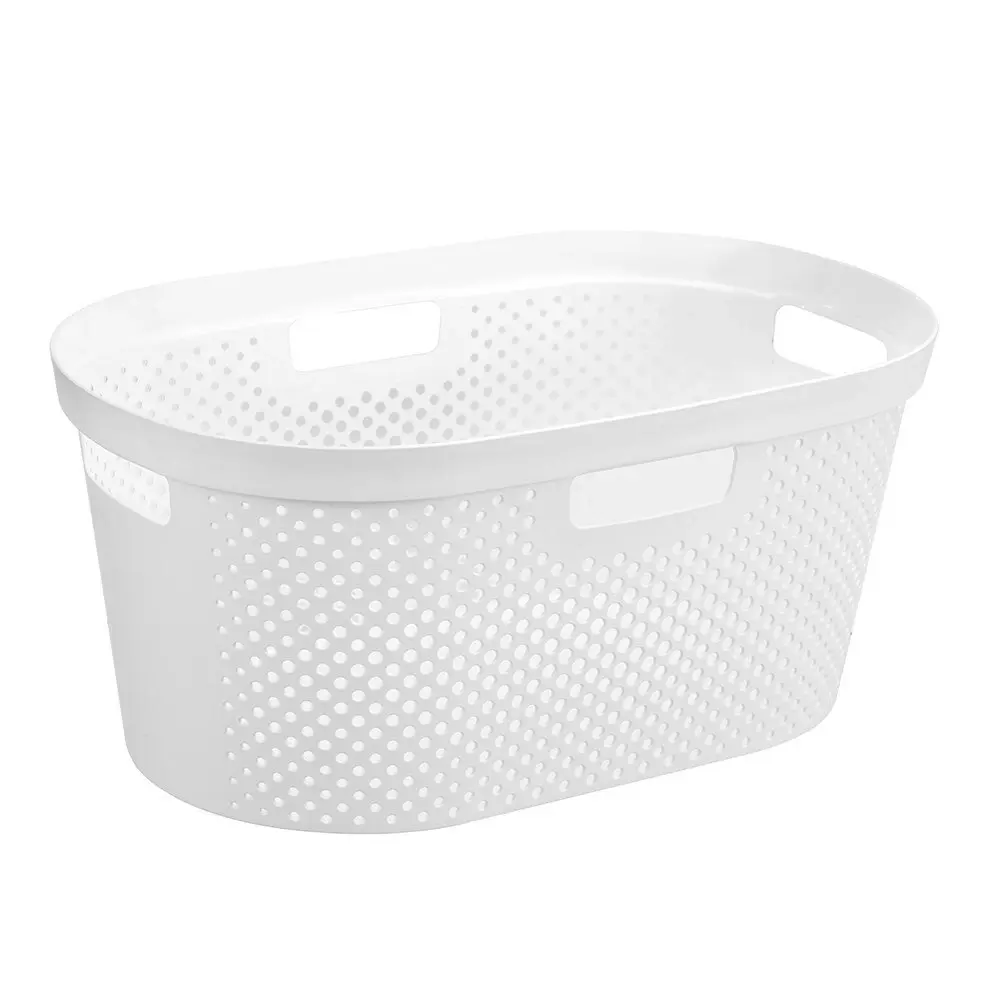 Boxsweden Hudson 40L Laundry Basket Storage Clothes Hamper Organiser Assorted