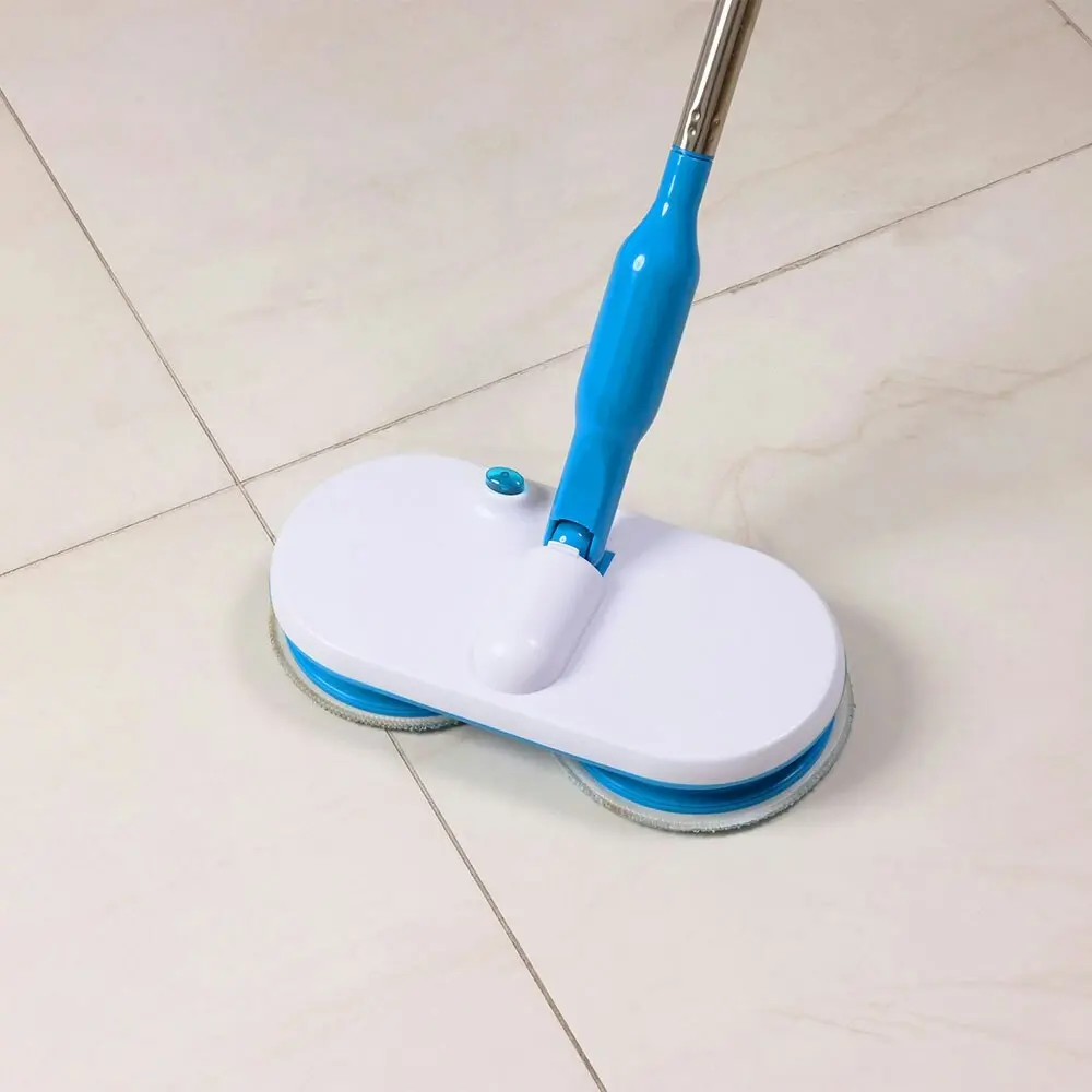 Vistara Dual Spin Cordless Rechargable Electric Wet/Dry Floor Rotating Heads Mop