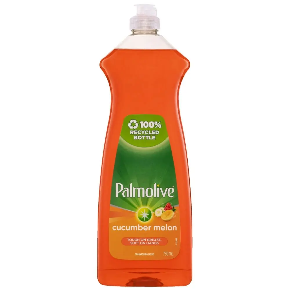 6x Palmolive Dishwashing Cleaning Liquid Antibacterial Cucumber Melon 750ml