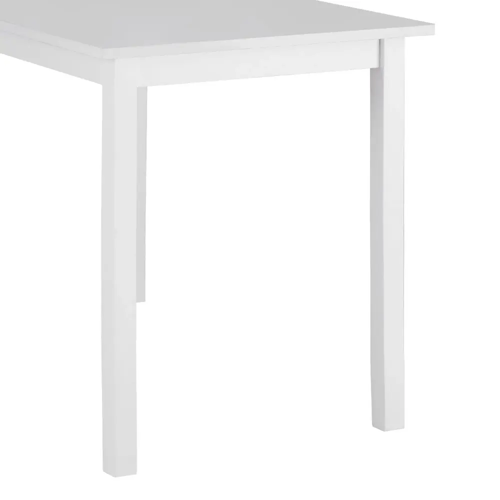 Artiss Dining Chairs and Table Dining Set 4 Seater White Kaye