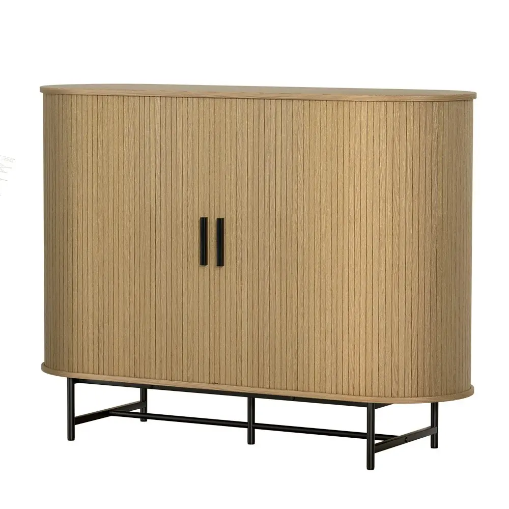 Artiss Buffet Sideboard Sliding Doors - PIIA Oak