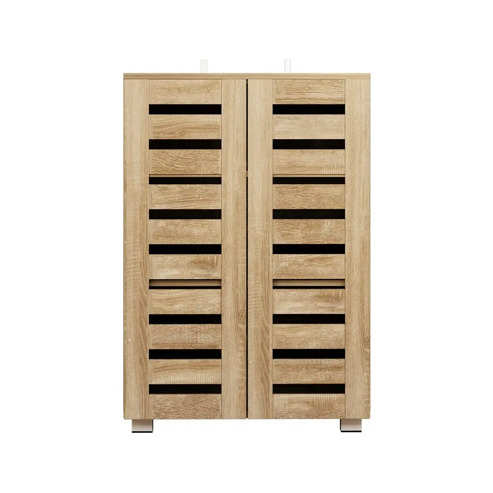 Artiss Shoe Cabinet 20 Pairs 5-tier Wood Alster