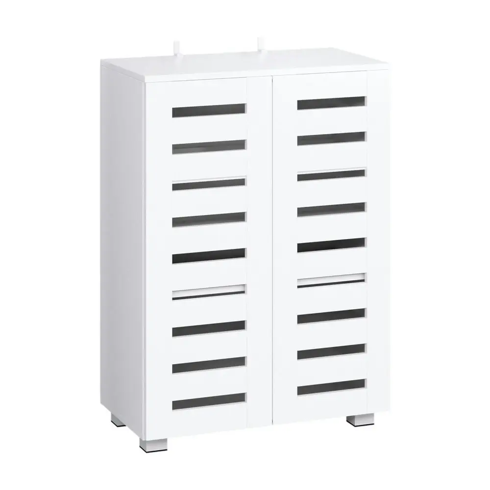 Artiss Shoe Cabinet 20 Pairs 5-tier White Alster