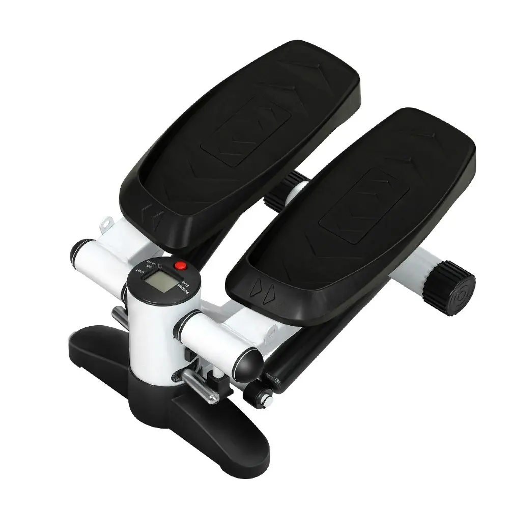 Everfit Mini Stepper with Resistance Rope Aerobic Trainer 150KG Black