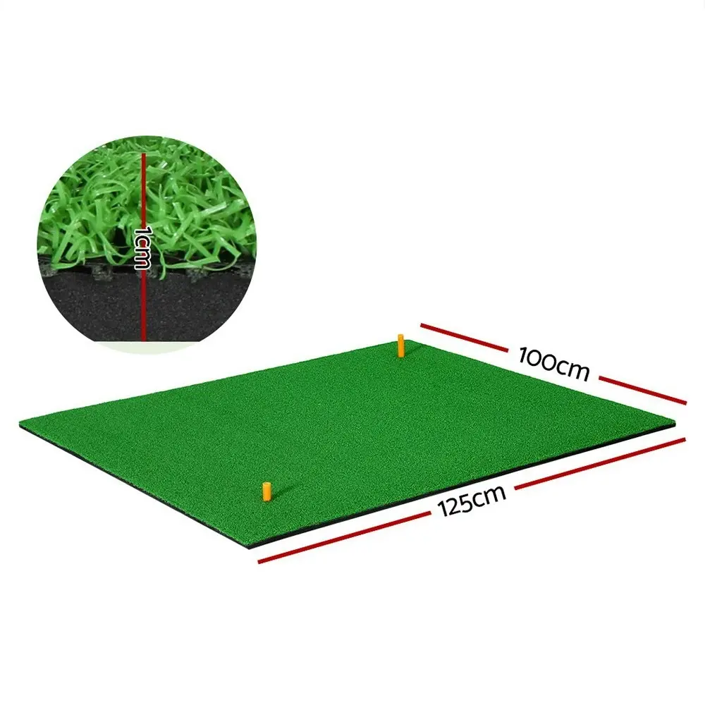 Everfit Golf Hitting Mat Portable DrivingÂ Range PracticeÂ Training Aid 100x125cm