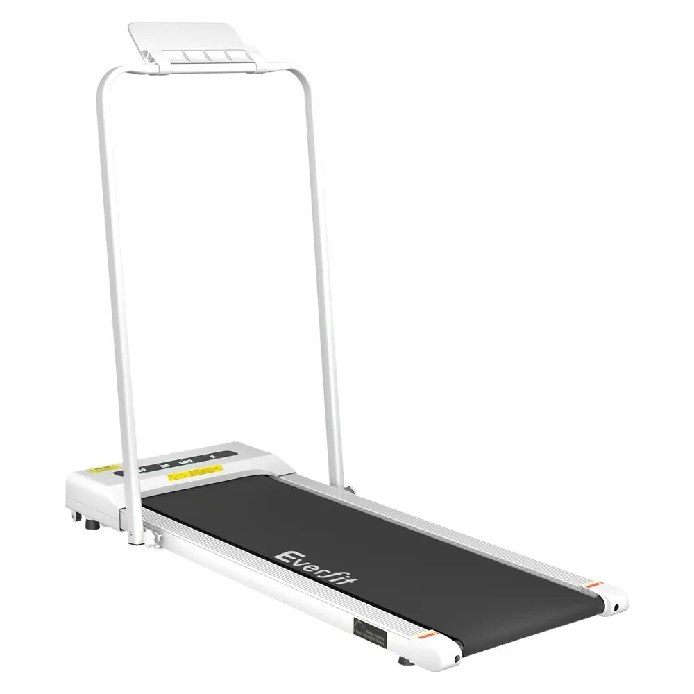 Everfit Treadmill Electric Walking Pad Under Desk Home Gym Fitness 380mm White