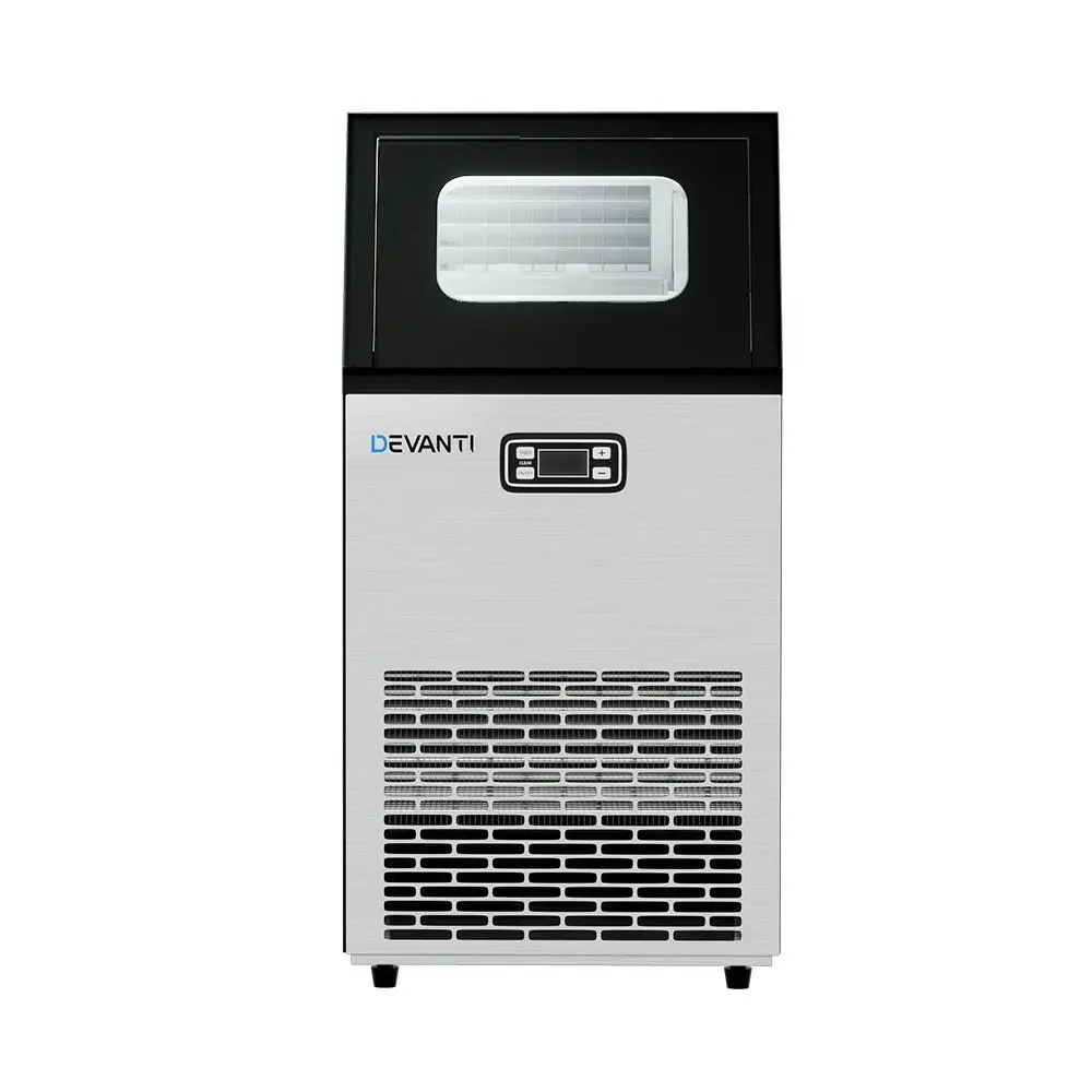 Devanti Commercial Ice Maker Cube Machine 45kg