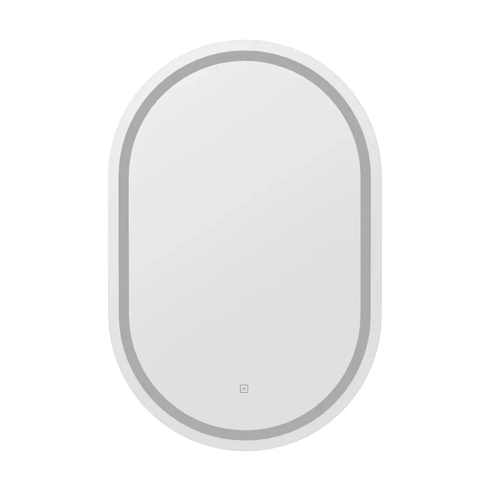 Embellir LED Wall Mirror With Light 50X75CM Bathroom Decor Oval Mirrors Vanity