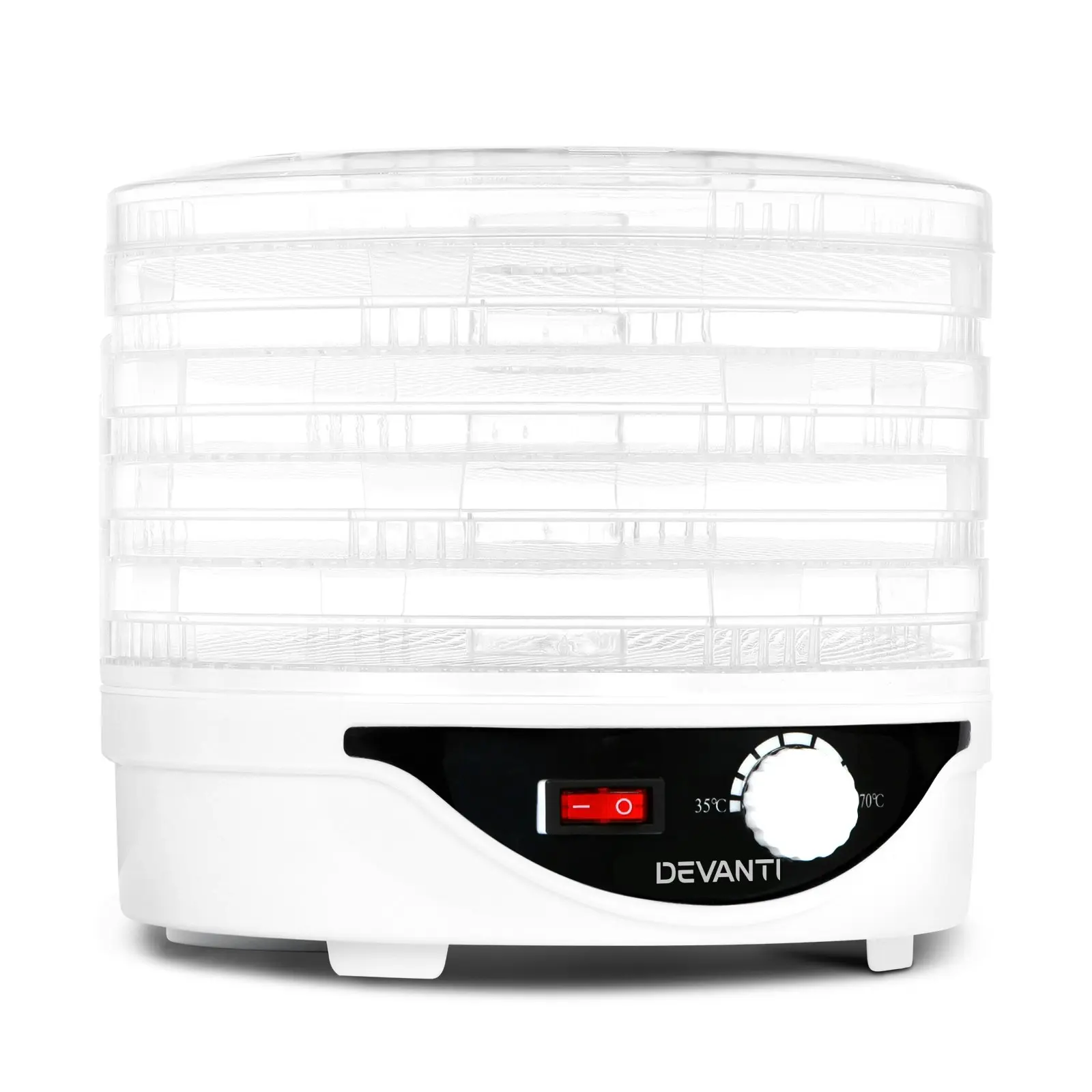 Devanti 5 Trays Food Dehydrator White