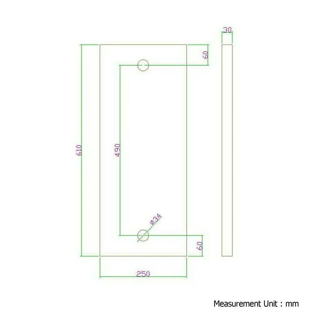 Artiss Floating DIY Pipe Shelf 3 Tiers - IRMA